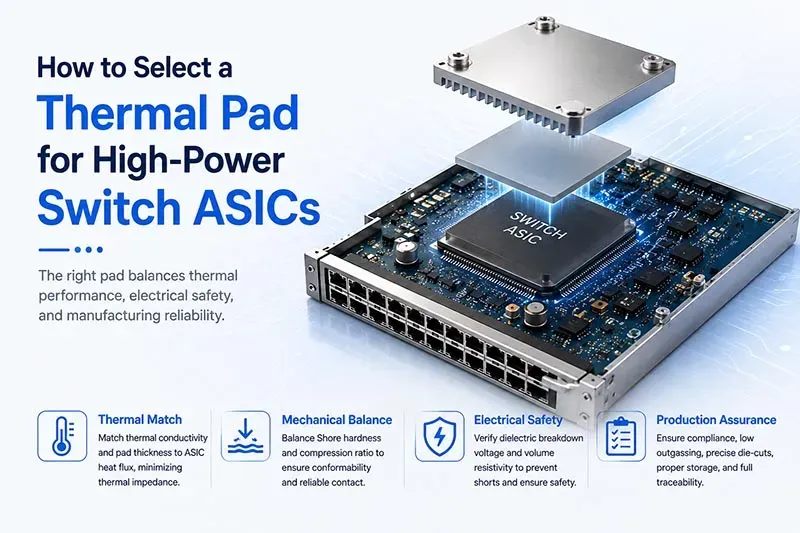Thermal Pad For Switch ASIC